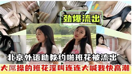 劲爆流出，北京外语助教约啪班花被流出，大屌操的班花淫叫连连大喊我快高潮