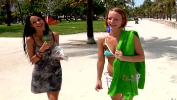 欧美街头搭讪测试系列金钱万能 - 69 - Volleyball Babes(Bianca Jacobs)(23.06.2009)